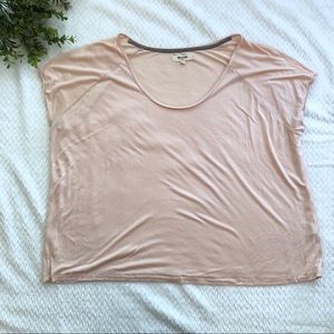 Madewell Blush Pink Swing Tee